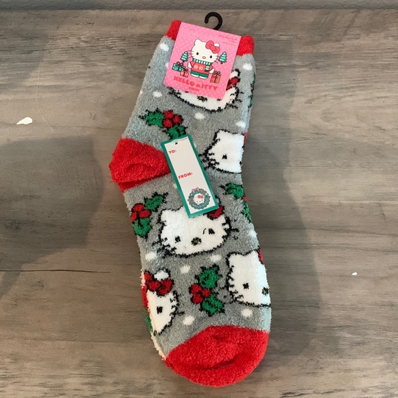 Sale! Hello Kitty Christmas Sock Set - Picture 1 of 3